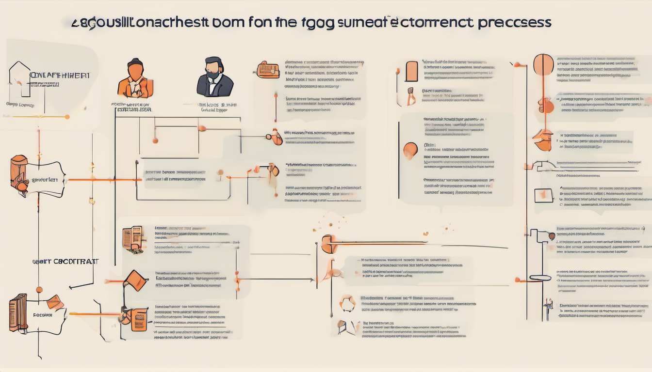 graphic showing traditional legal processes versus streamlined smart contract processes